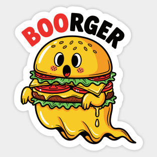 Boorger Sticker